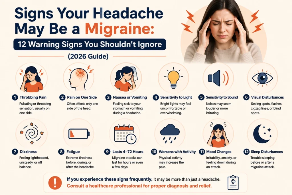 Signs Your Headache May Be a Migraine | Symptoms & Early Warning Signs