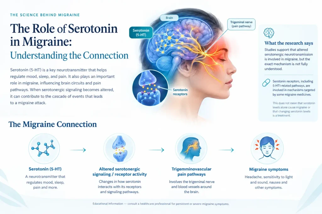 The Role of Serotonin in Migraine Understanding the Connection